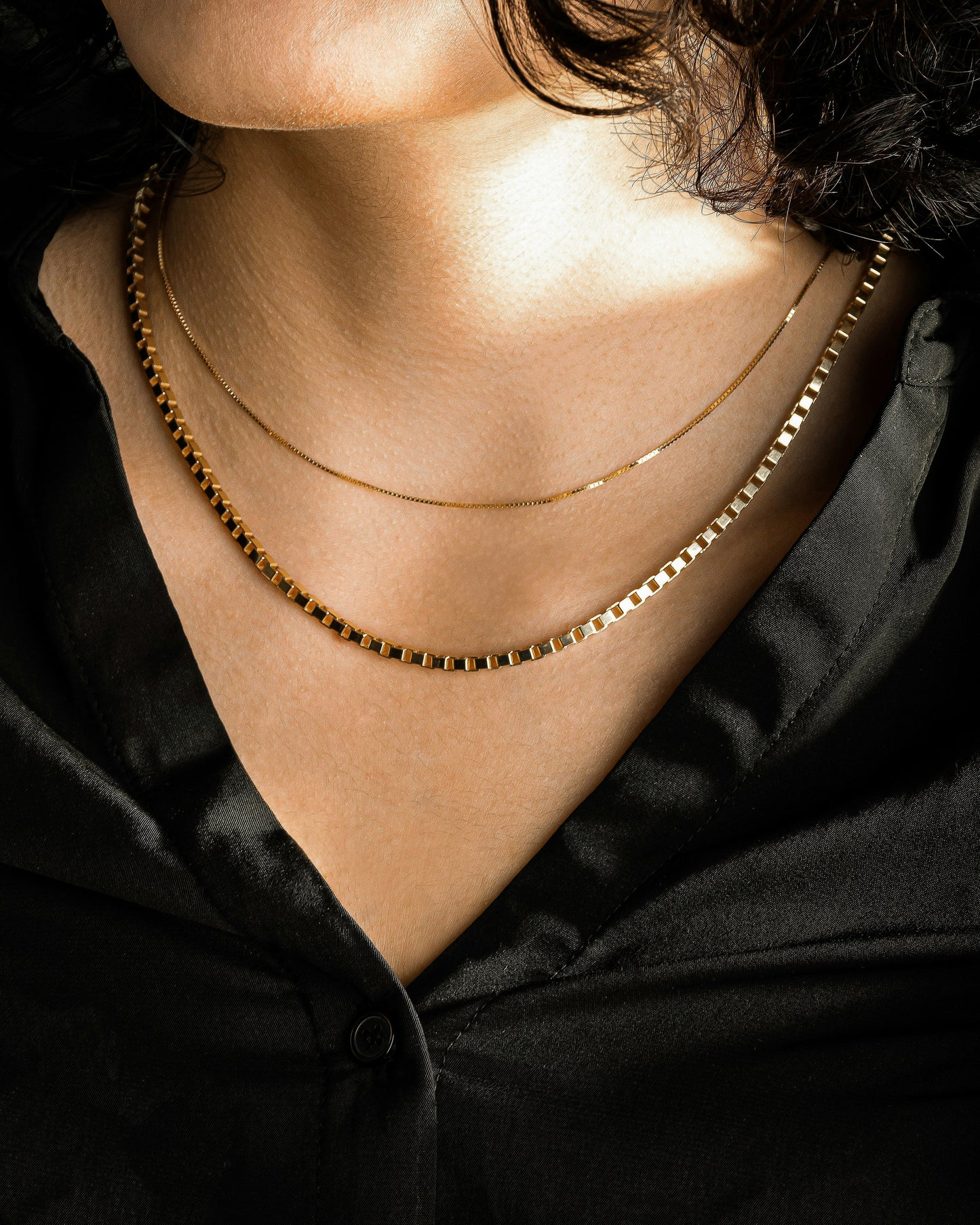 Gold Plated Chain/ Girls Stylish Different design